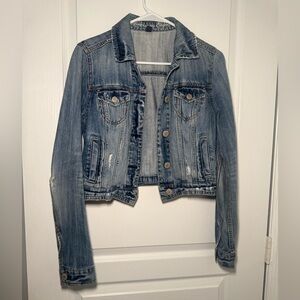 American Eagle Outfitters Light Blue Jean Jacket